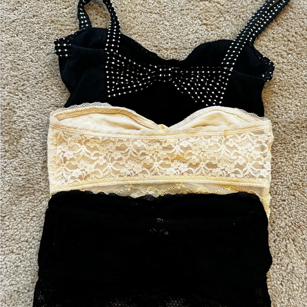 Neutral Colored Bandeau Set of 3 - Picture 3 of 3